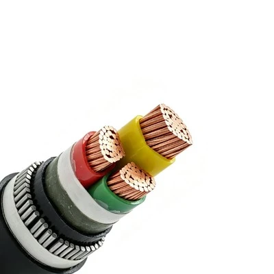 Kabel zasilający opancerzony drutem stalowym